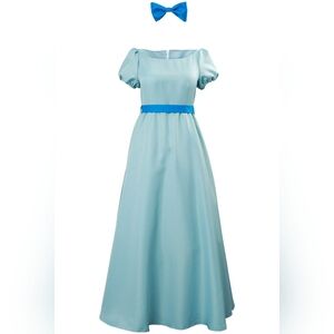 Women Dress Blue Costume Cosplay